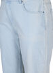Straight jeans med ankellengde, Light Blue Stripe, Packshot image number 2
