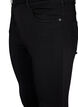 Stay black Amy jeans med høyt liv, Black, Packshot image number 2