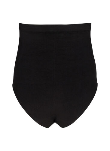 Shapewear truse med høyt liv, Black, Packshot image number 1
