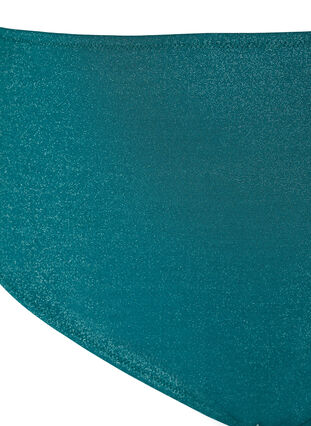 Zizzi Bikinitruse med glitter og høy midje, Grønn, Packshot image number 2