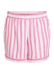 Løse shorts med striper og lommer, Rosa, Packshot image number 0