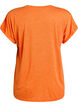L&oslash;s trenings-T-skjorte med korte ermer, Orange, Packshot image number 1