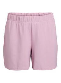 FLASH - Løstsittende shorts med lommer, Rosa FLASH - Løstsittende shorts med lommer