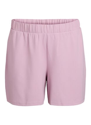 Zizzi FLASH - Løstsittende shorts med lommer, Rosa, Packshot image number 0