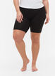 Sykkelshorts i viskose, 2 stk., Svart, Model image number 3