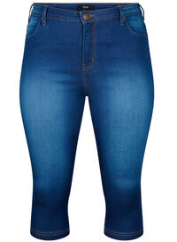 Amy capribukser med høyt liv og super slim fit