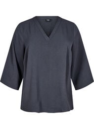 FLASH - Bluse med 3/4 ermer, Phantom