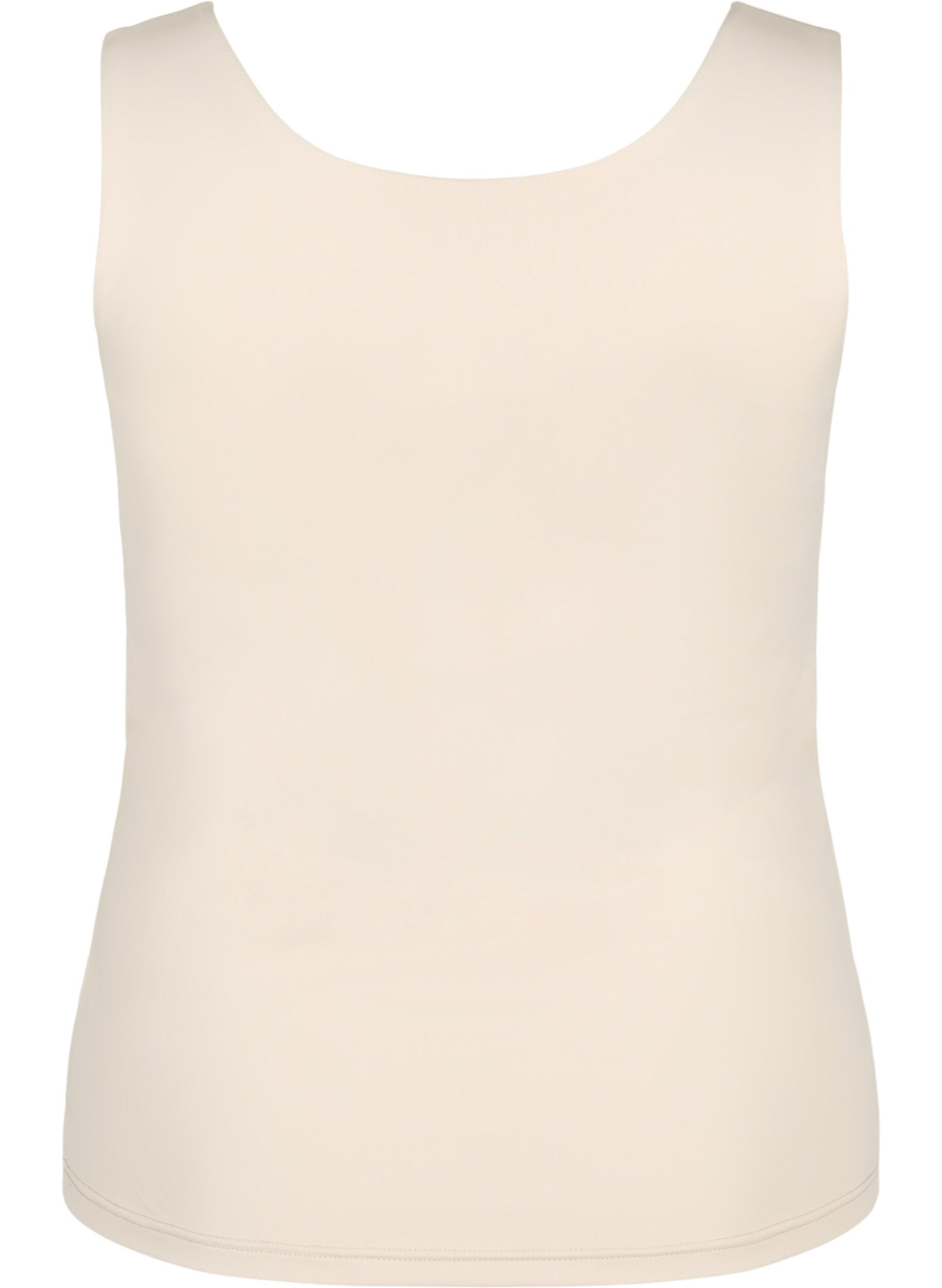 Zizzi Vendbar topp i stretch, Silver Gray, Packshot image number 1