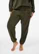 Myke teddybukser med elastisk midje, Forest Night, Model image number 2