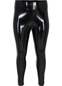 Wet look leggings