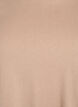 Basic T-skjorte i bomull med rund hals, Beige, Packshot image number 2
