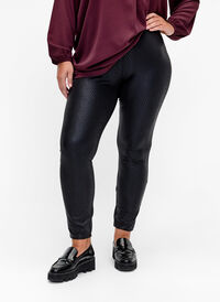 Leggings med dyremønster, Black, Model
