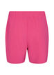Shorts med lommer og elastisk linning, Rosa, Packshot image number 1