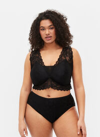 Menstruse med blonder, Black/lace, Model