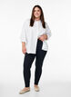 Leggings i bomull med f&ocirc;r, Svart, Model image number 1