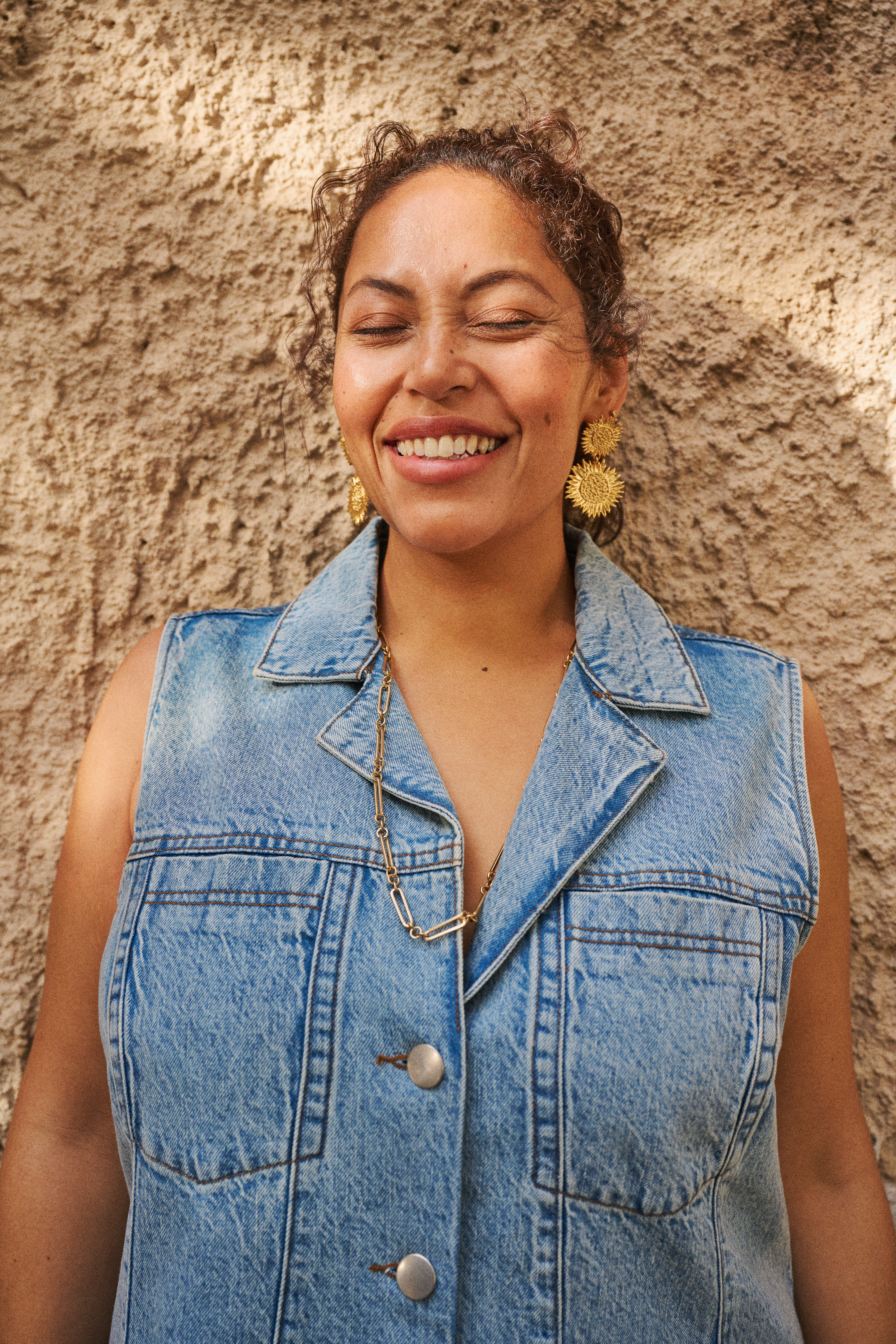 Zizzi Ermel&oslash;s denimkjole, , Model