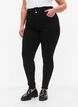Super slim Bea jeans med ekstra høyt liv, Black, Model image number 2