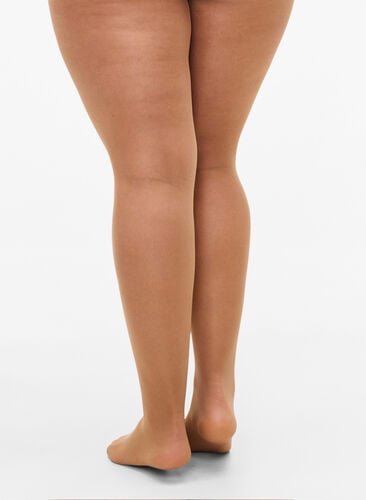 Zizzi Matte tights i 30 denier, Beige, Model image number 1