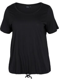 T-skjorte med justerbar bunn, Black