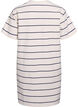 Kort jerseykjole med striper, Beige, Packshot image number 1