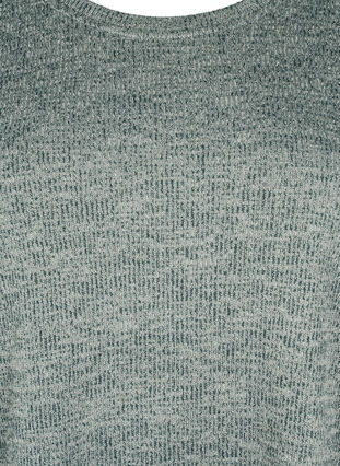 Zizzi FLASH - Jerseybluse med lange ermer, Grønn, Packshot image number 2