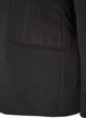 Klassisk blazer med enkel knappelukking, Svart, Packshot image number 4