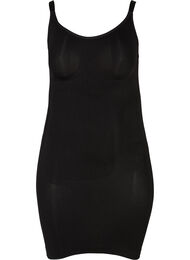Shapewear kjole med tynne stropper, Svart
