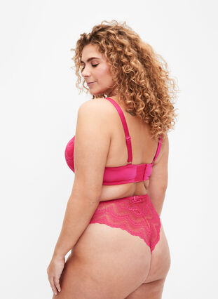Zizzi Formstøpt blonde-BH, Love Potion, Model image number 1