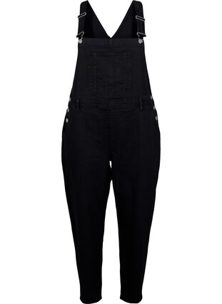 Zizzi Denim snekkerbukse, Black, Packshot image number 0