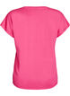 Ensfarget trenings-T-skjorte, Rosa, Packshot image number 1