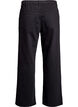 Jeans med vide ben og høy midje, Svart, Packshot image number 1