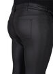 Coated bukser til gravide, Svart, Packshot image number 3