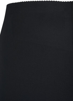 Avkortet treningstights med lomme, Black, Packshot image number 3