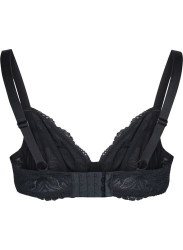 Support the breasts - blonde-BH med bøyle, Black, Packshot image number 1
