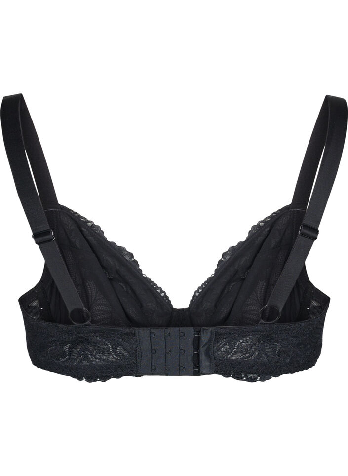 Support the breasts - blonde-BH med bøyle, Black, Packshot image number 1
