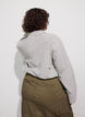 Rutete skjorte med brystlomme, Hvit, Model image number 2