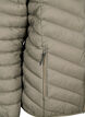 Lett jakke med hette, Brun, Packshot image number 3