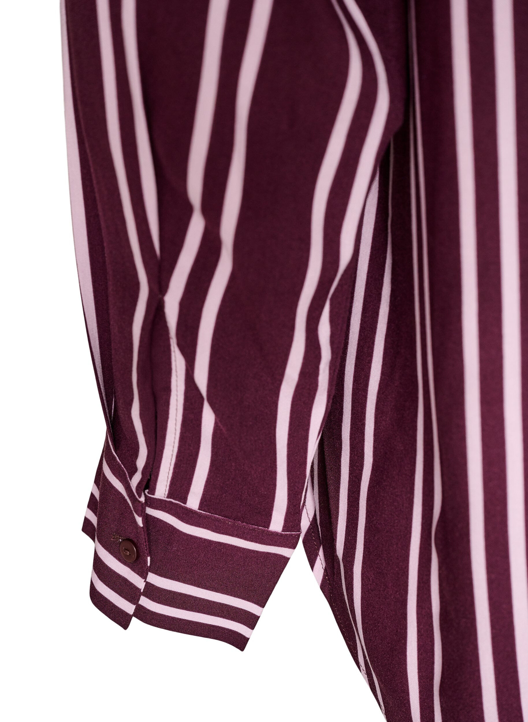 ZizziStripete nattkjole, M&oslash;rk Bordeaux, Packshot image number 3