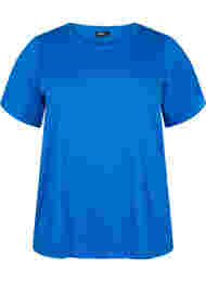 FLASH- T-skjorte med rund hals , Strong Blue