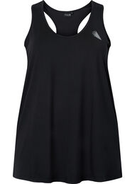 Treningstopp med bryterrygg, Black