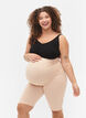 Tettsittende gravidshorts i bomull, Beige, Model image number 0