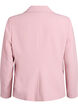 Klassisk blazer med enkel knappelukking og lommer, Rosa, Packshot image number 1