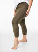 Basis 3/4 leggings i viskose, Grønn, Model image number 0