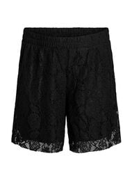 Loose fit blonde shorts, Black