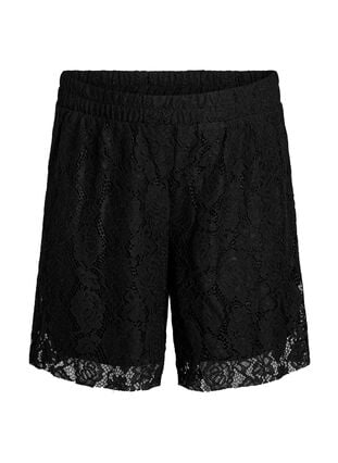 Zizzi Loose fit blonde shorts, Svart, Packshot image number 0