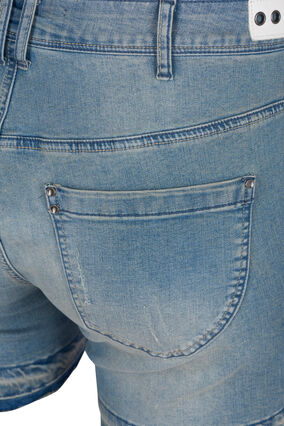 Emily shorts, Light blue denim, Packshot image number 3
