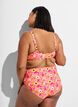Bikinioverdel med b&oslash;yle og m&oslash;nster, Orange, Model image number 2