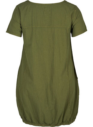 Kjole med lommer, Rifle Green, Packshot image number 1