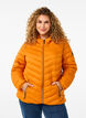 Lett jakke med hette, Orange, Model image number 0