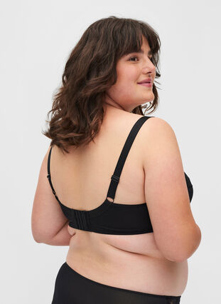 Zizzi Amme-BH med bøyle, Black, Model image number 1